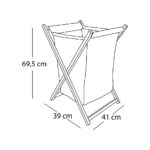 Cesta de ropa Deluxe
